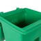 Toter 32 Gal. Lime Green Organics Trash Can with Wheels and Lid ACG32 - alternate 3